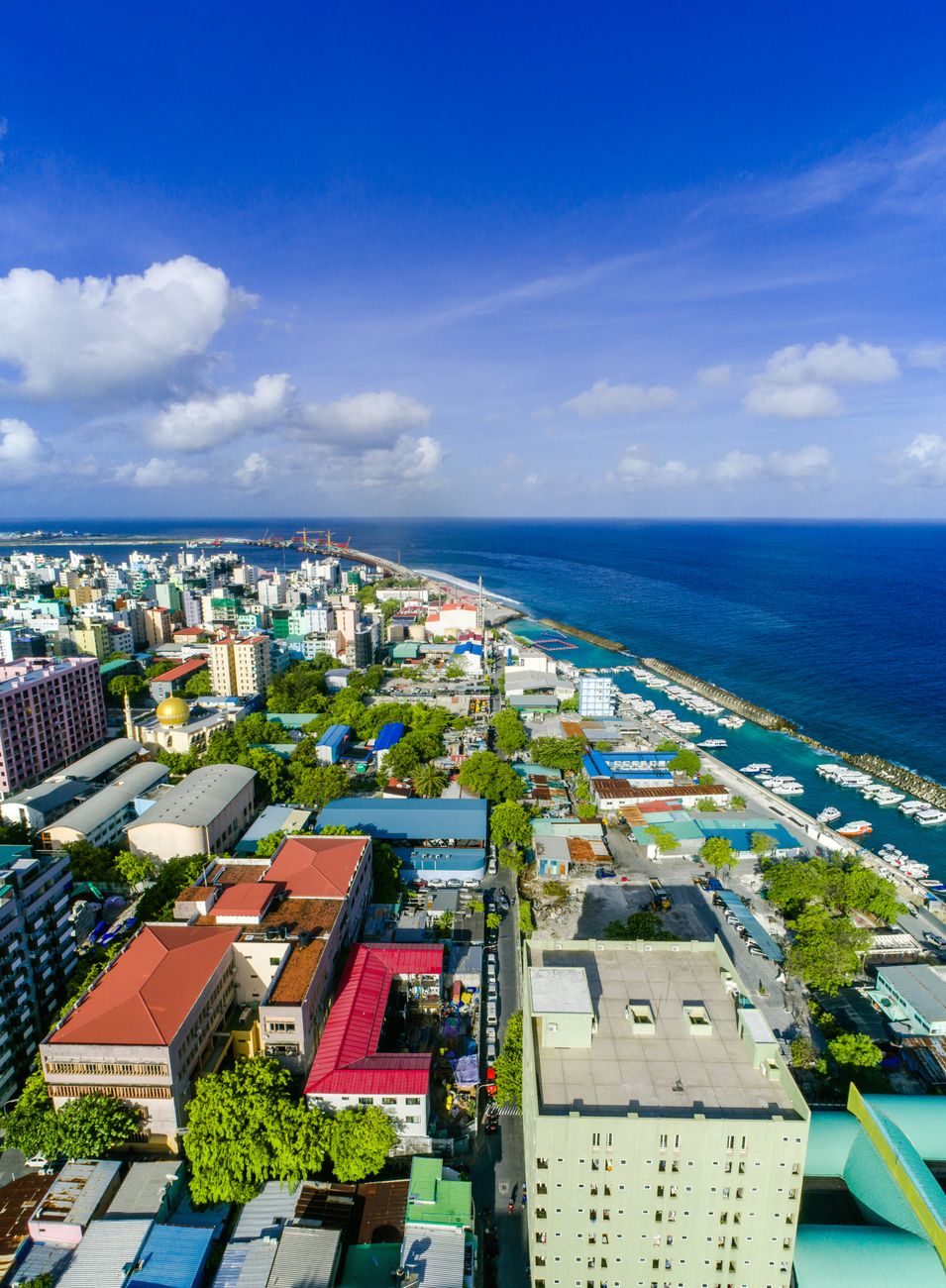 Malé from the air
