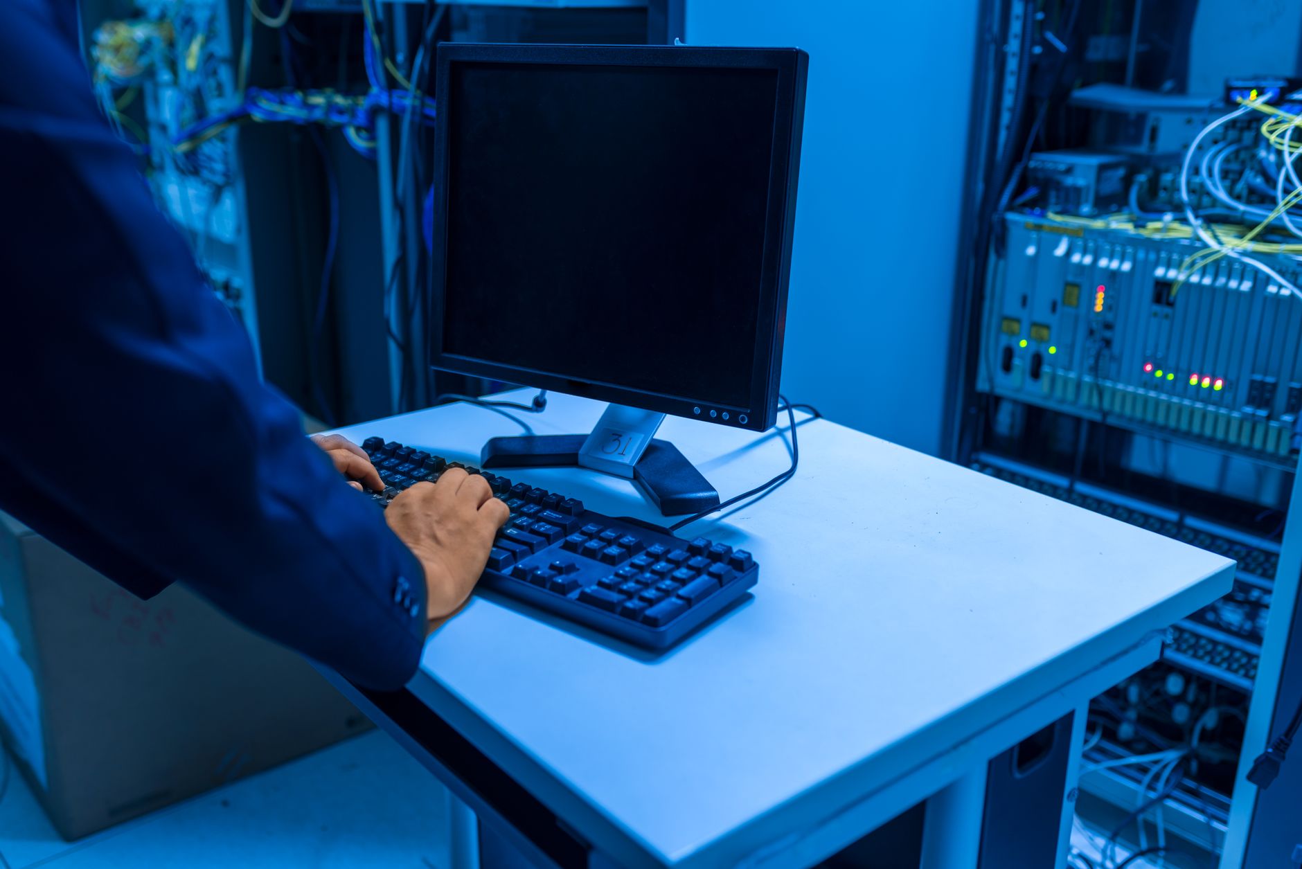 IT technician at a client office